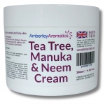 Amberley Aromatics Tea Tree Manuka Neem Cream - 200ml or 350ml
